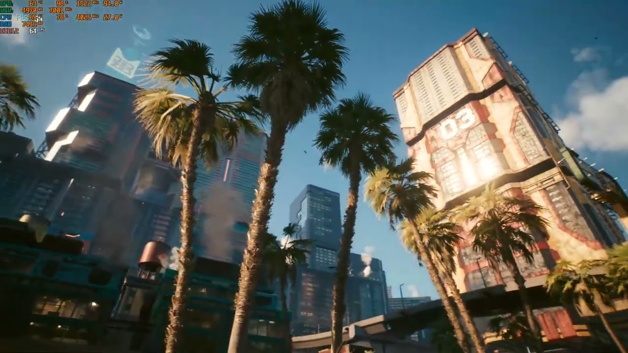 Cyberpunk 2077 1.52 Benchmark - Ultra DLSS ON OFF - RTX 3060 95W HP Victus