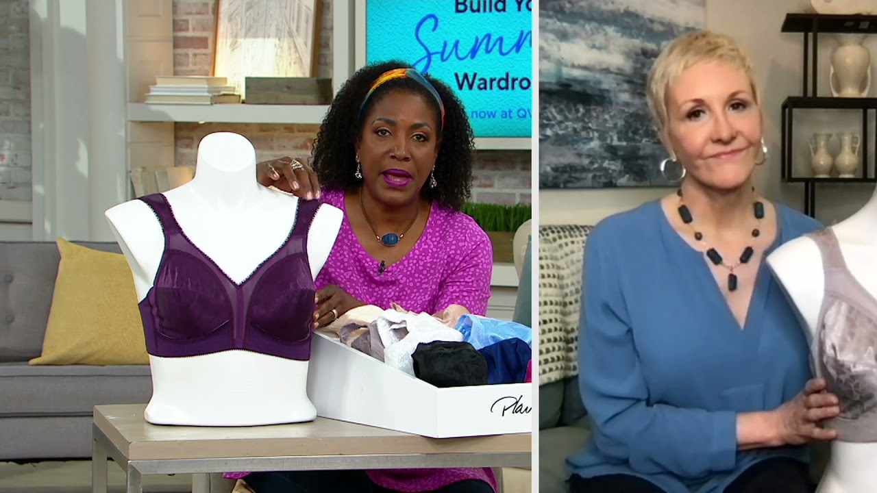 Playtex Set of (2) 18-Hour Comfort Strap Bras on QVC