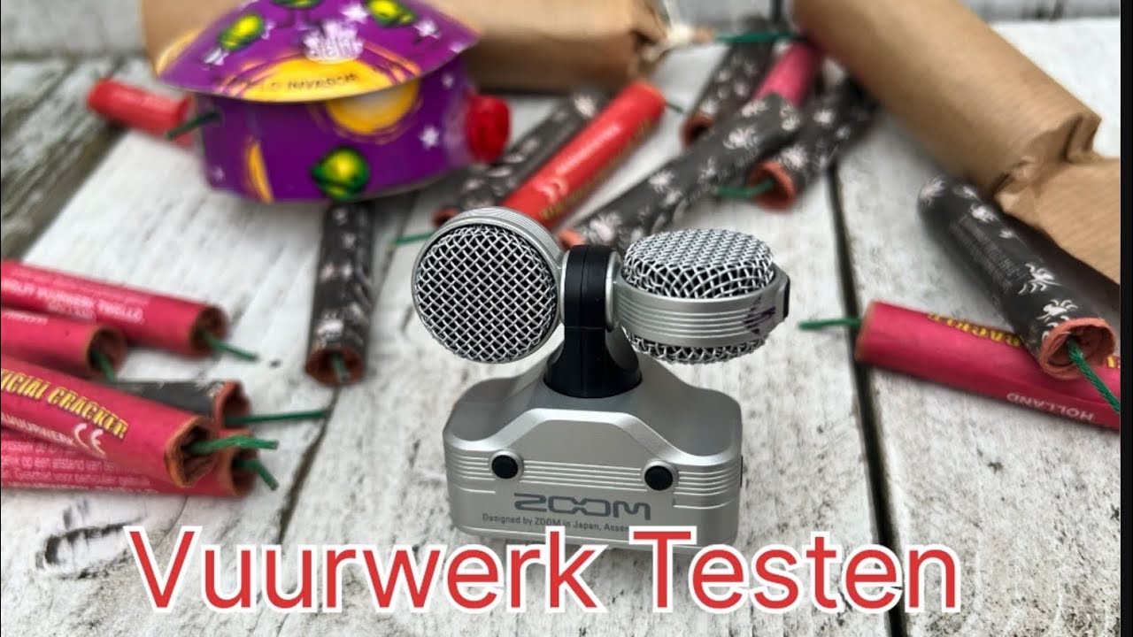 Vuurwerk testen Zoom IQ7  |  En iPhone   Camera |