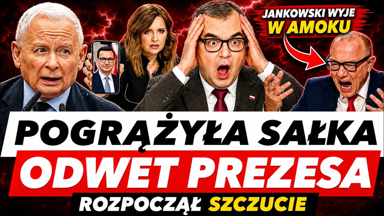 SAŁEK ZDĘBIAŁ❗️Dostał faktami w twarz | Jankowski wył na wizji | Prezes uderza w Morawieckiego