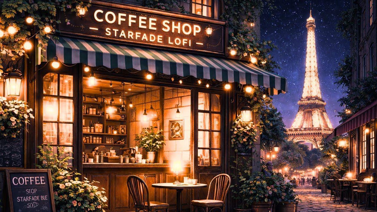 Lofi for Late Nights Coffee in Paris ☕🌙