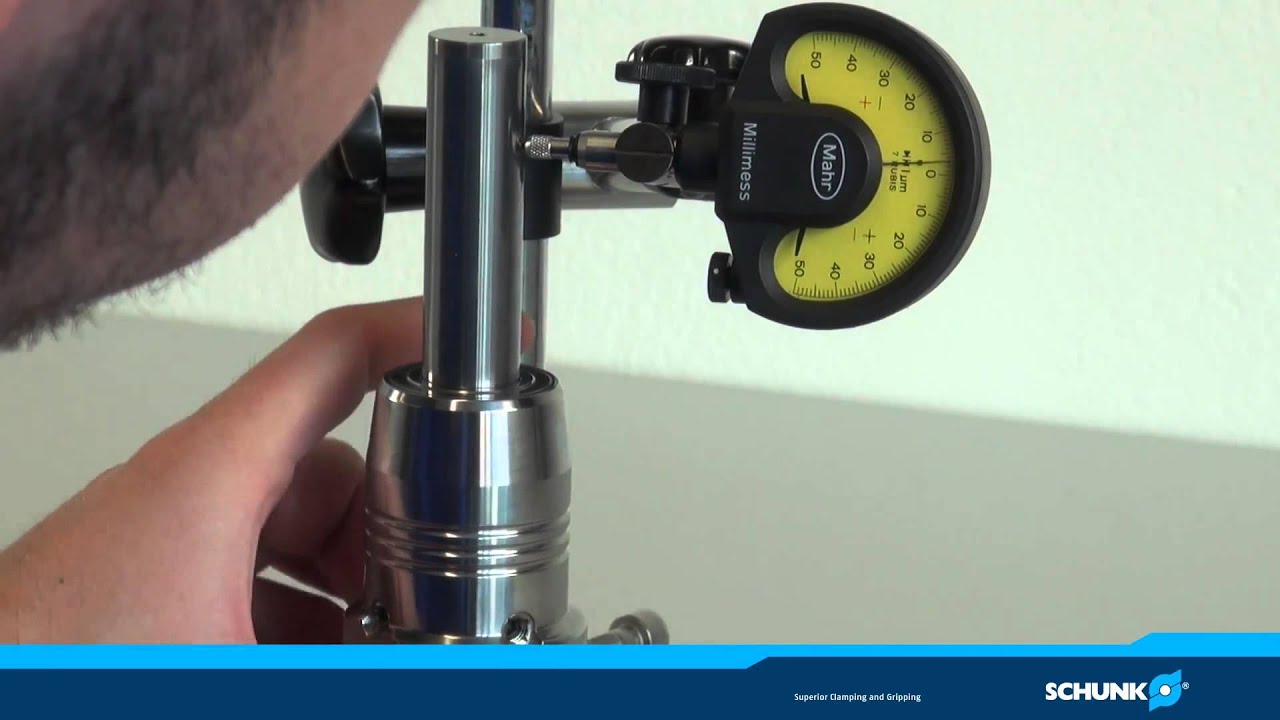 Schunk TENDOzero - Hydrodehnspannfutter mit einstellbarer Rundlaufgenauigkeit_(1080p)
