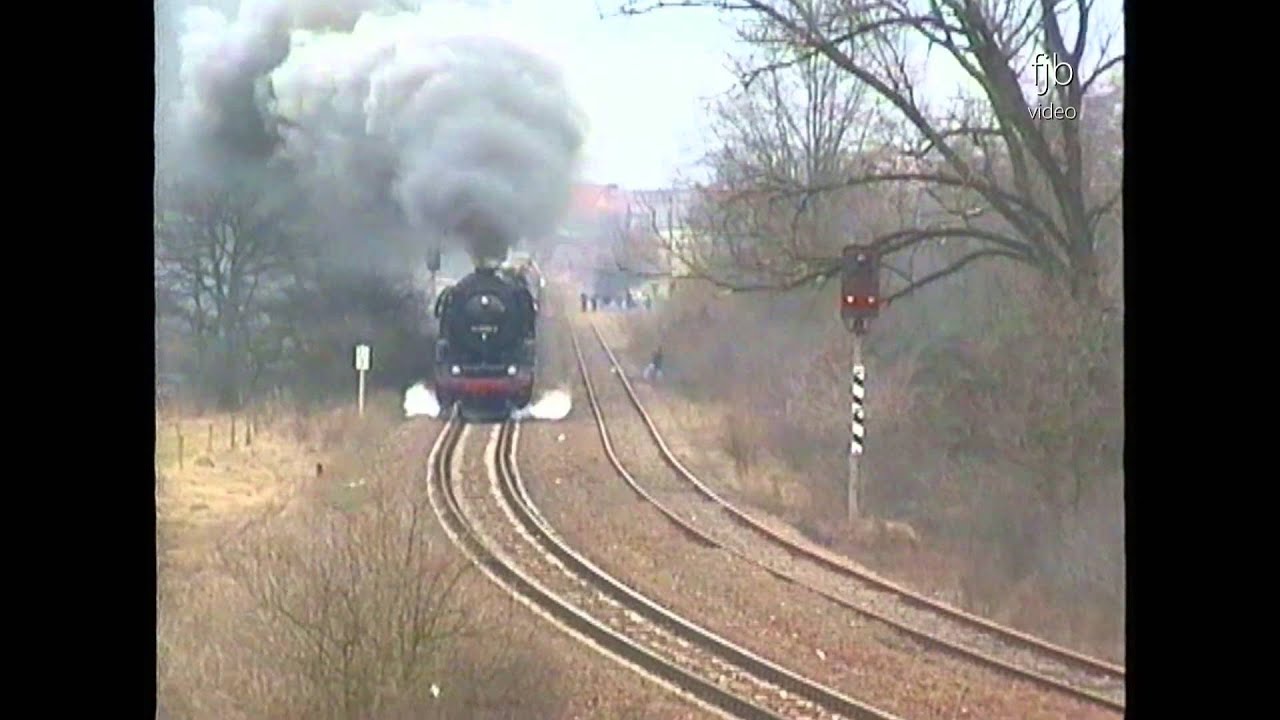 Kali-Ganzzug Vacha-Eisenach Gbf mit 3 Dampfloks 50 3688 - 58 3047 - 44 0093
