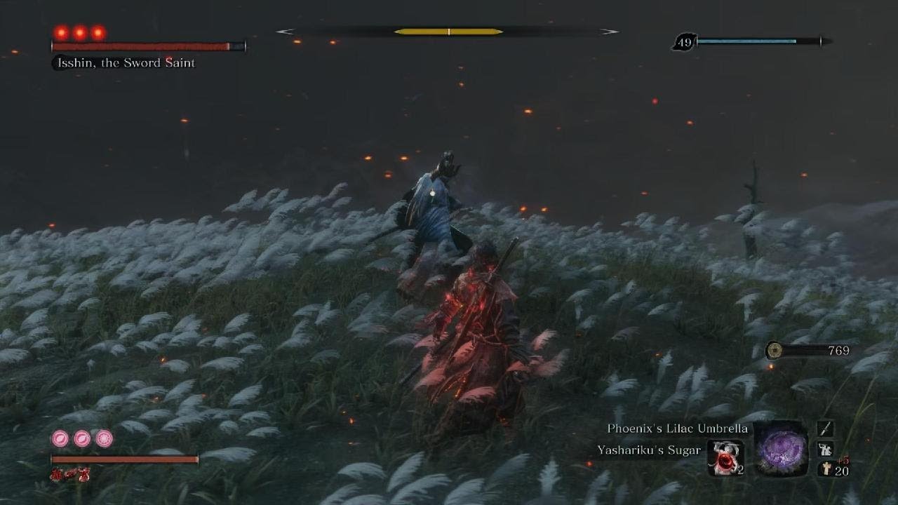 Sekiro: Isshin, the Sword Saint Boss Fight