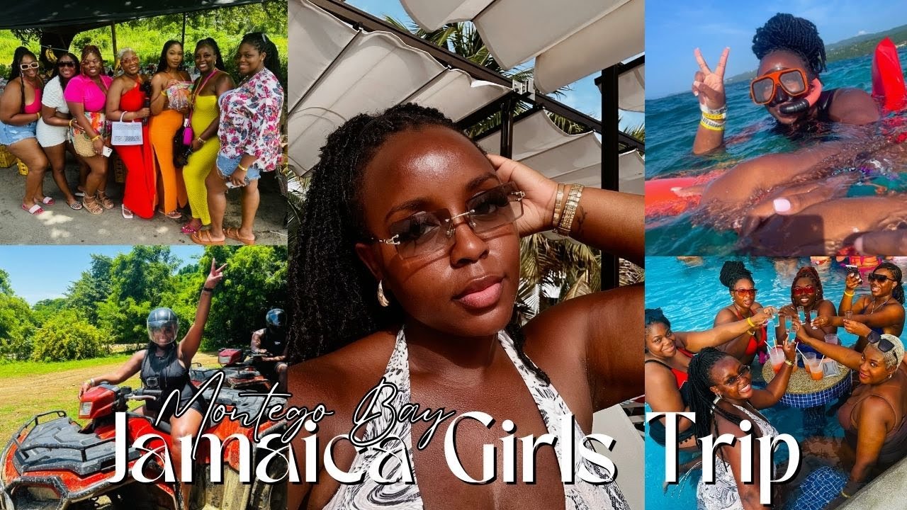JAMAICA TRAVEL VLOG! LIT GIRLS TRIP 2023! ZIP LINING, ATV RIDING, SNORKELING, BDAY CELEBRATIONS
