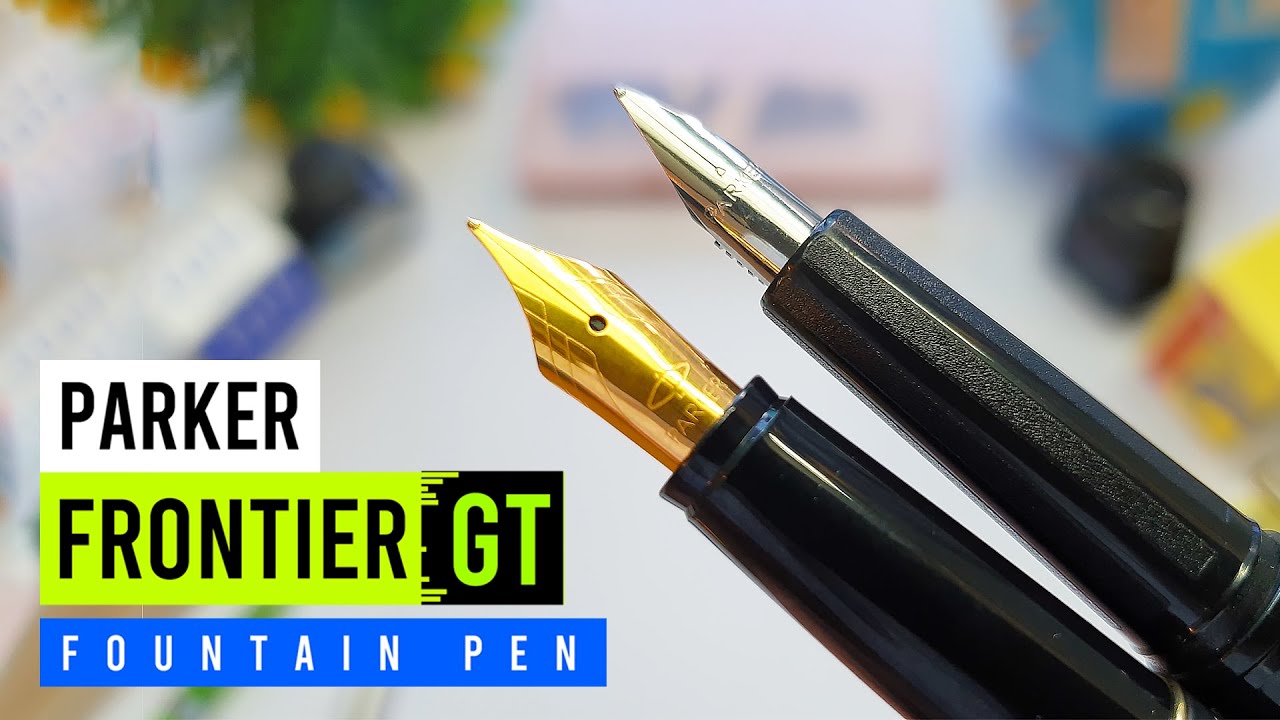 Parker FRONTIER GT GOLD in 4K | The Best Office Pen