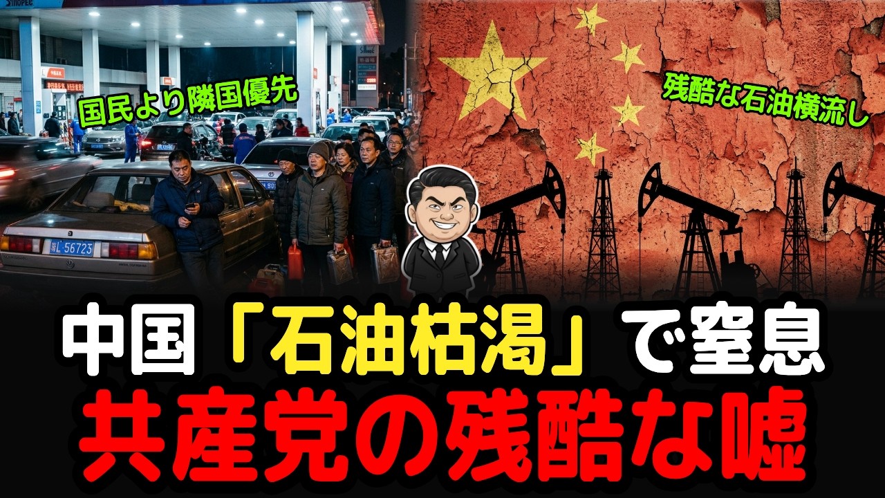 スッキリ解説、ホルムズ海峡封鎖で中国が燃料パニック！一滴も買えない国民の裏で北京が隣国に送った石油の正体