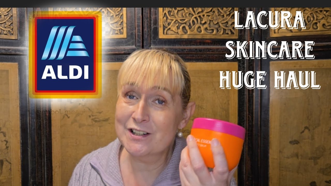 Aldi Lacura Skincare Huge Haul!! Winners and Losers!! #aldi