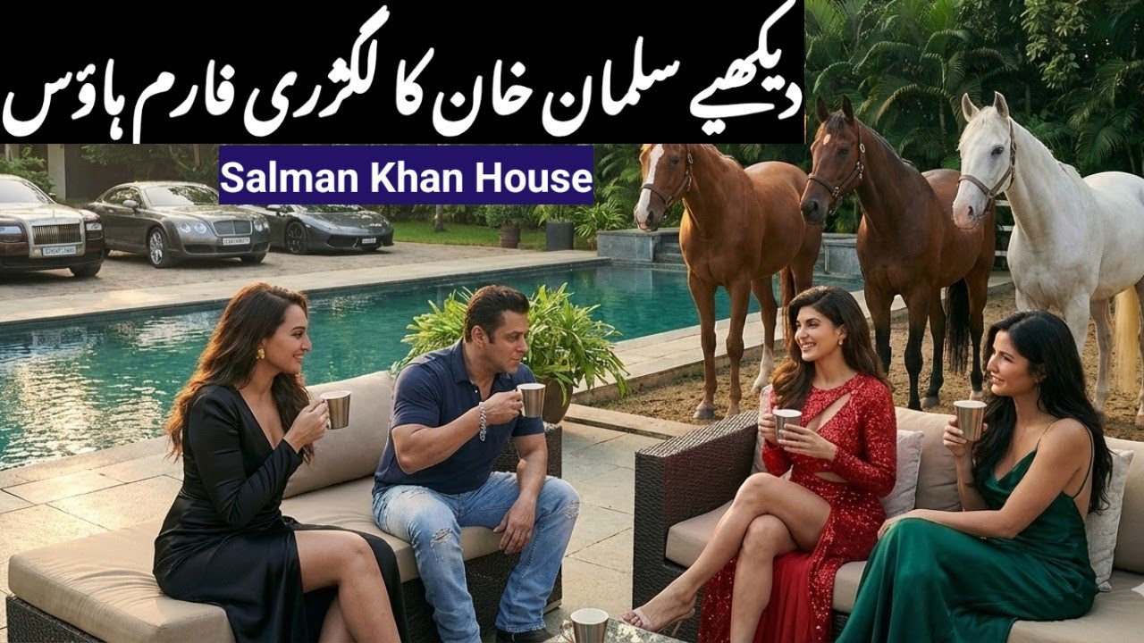 Salman Khan Luxury Farmhouse and his wealth | Expensive Villa in India | halal baaten