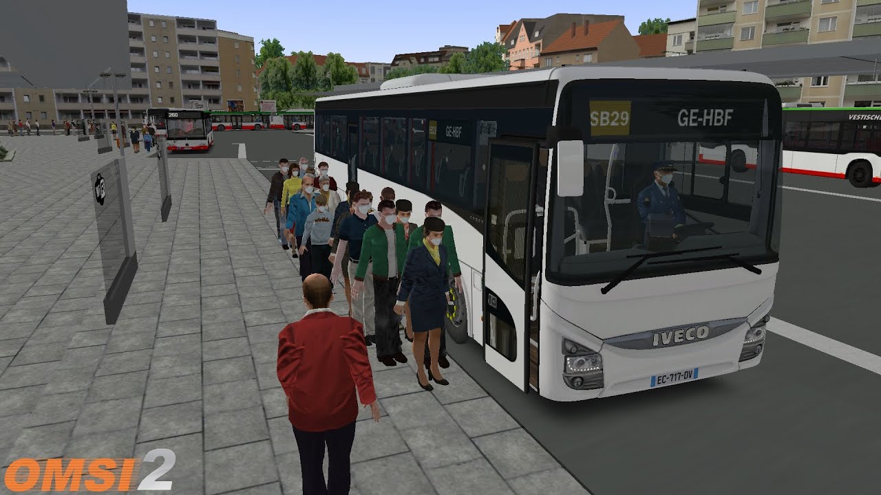 OMSI 2 #308: Gladbeck | Ligne SB29 | Iveco Crossway Pro