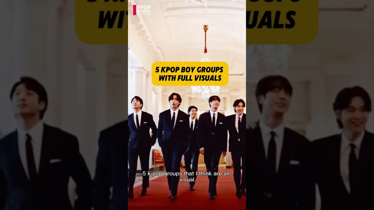 5 kpop boy groups with full visuals #kpop #kpopupdate