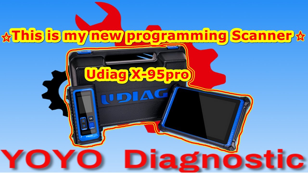 Udiag X-95pro, мой новый программный диагностический сканер, вероятно, самый мощный и полный скан...
