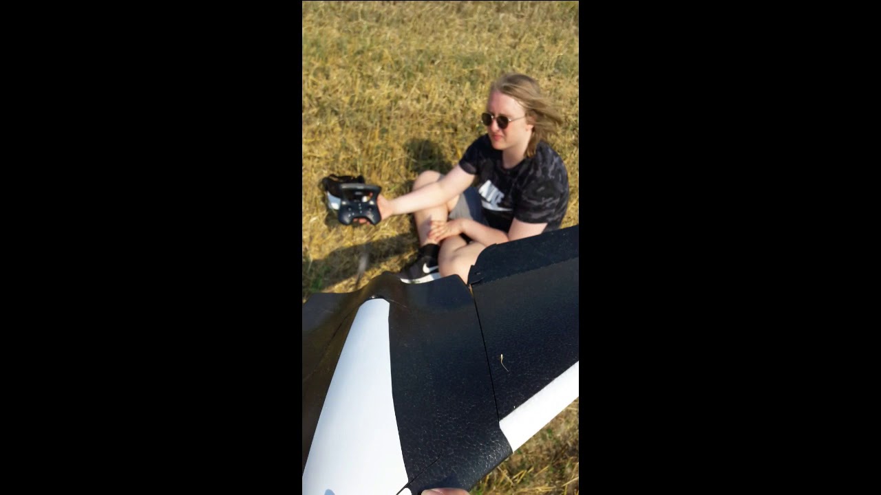 Parrot Disco Drohne - Start - Flug - Landung