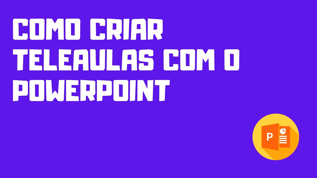 Como criar teleaulas usando o PowerPoint 2023