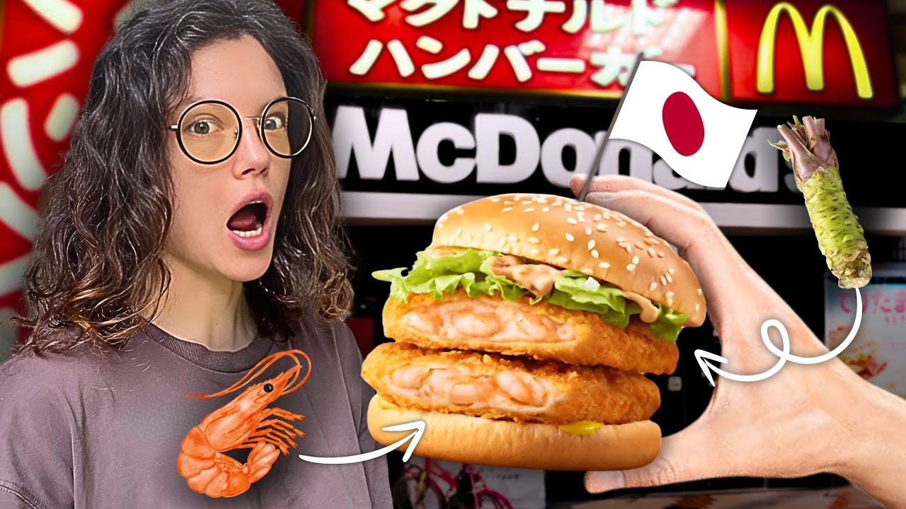 Je Teste McDo Au Japon 🇯🇵 (Le plus bizarre ?) - Claire