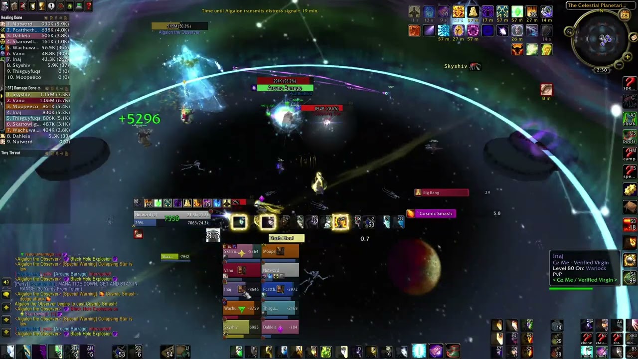 10MAN ALGALON CLEAR -- DISC PRIEST POV
