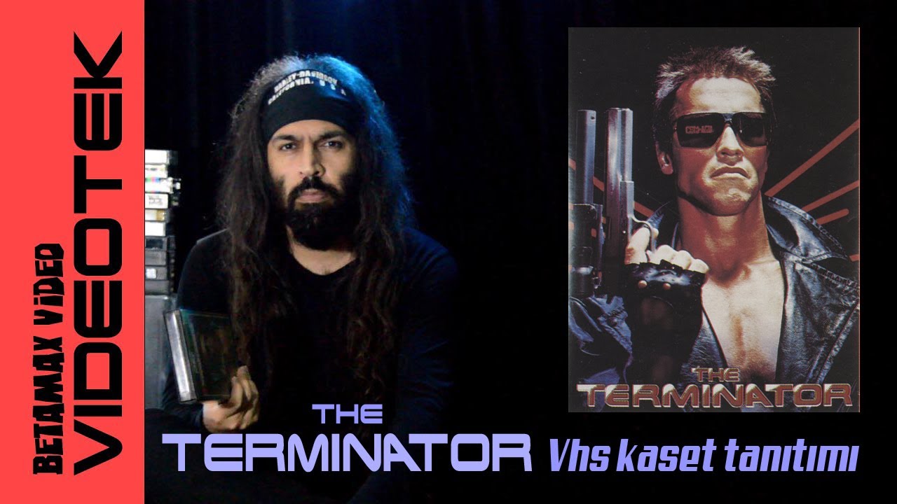 VIDEOTEK 3.Bölüm // TERMINATOR filmi VHS kaset tanıtımı.