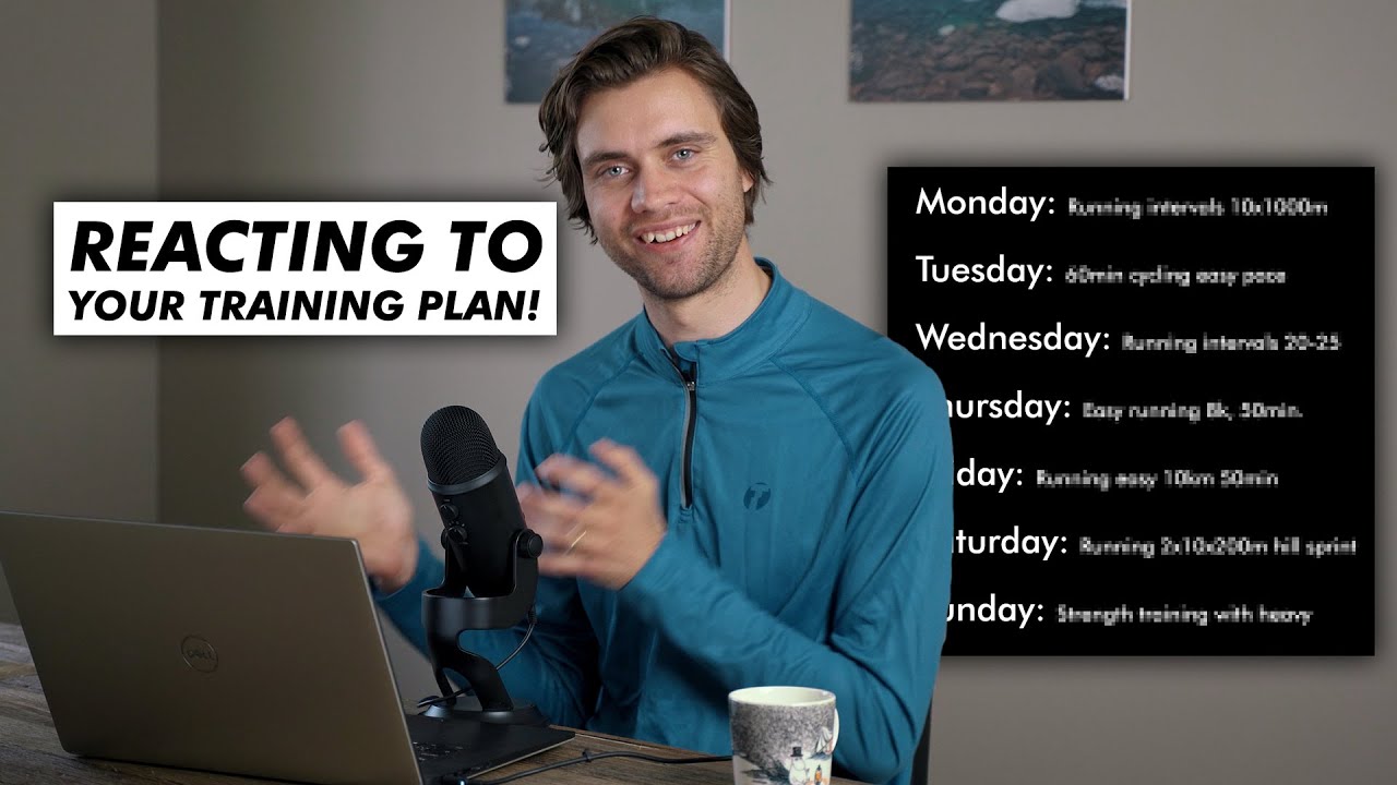 RUNNING COACH REACTS TO SUBSCRIBERS TRAINING SCHEDULES!