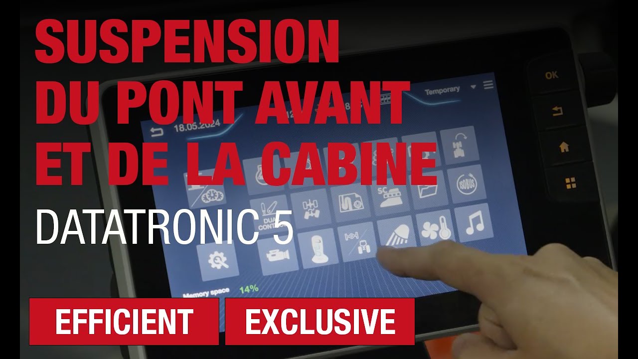 RÉGLAGES | SUSPENSION DU PONT AVANT ET DE LA CABINE