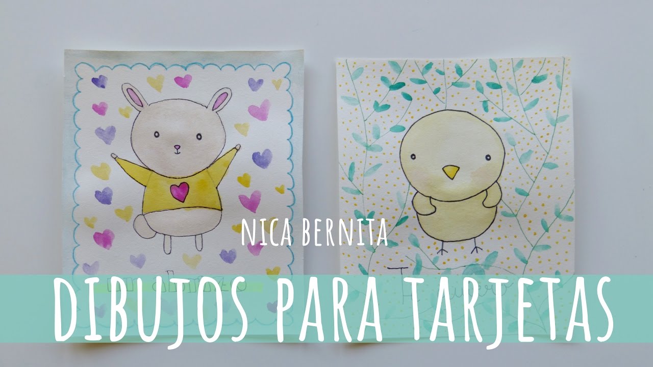 TARJETAS PARA REGALAR EN CUALQUIER OCASI&Oacute;N ❤ TARJETAS ORIGINALES CON DIBUJOS DE ANIMALES KAWAII