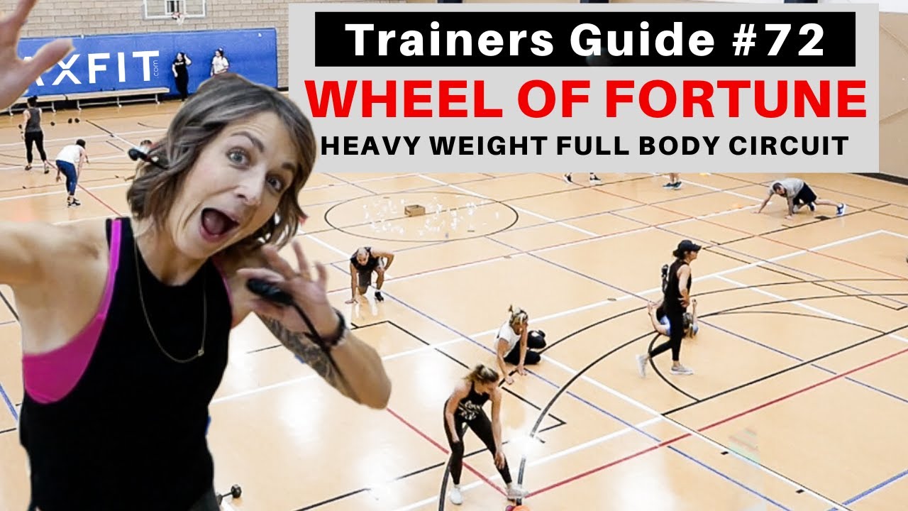 WHEEL OF FORTUNE!!! Heavy Weight Full Body Bootcamp Circuit | Trainers Guide #72