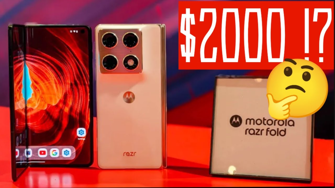 Первоначально сообщалось о цене складного смартфона Motorola Razr в 1500 долларов, но теперь она ...