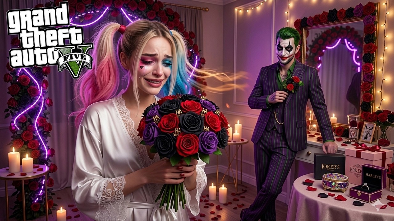 Հարսանիքը մոտ է&hellip; JOKER x HARLEY 💍😍 | GTA 5 RP Blackberry