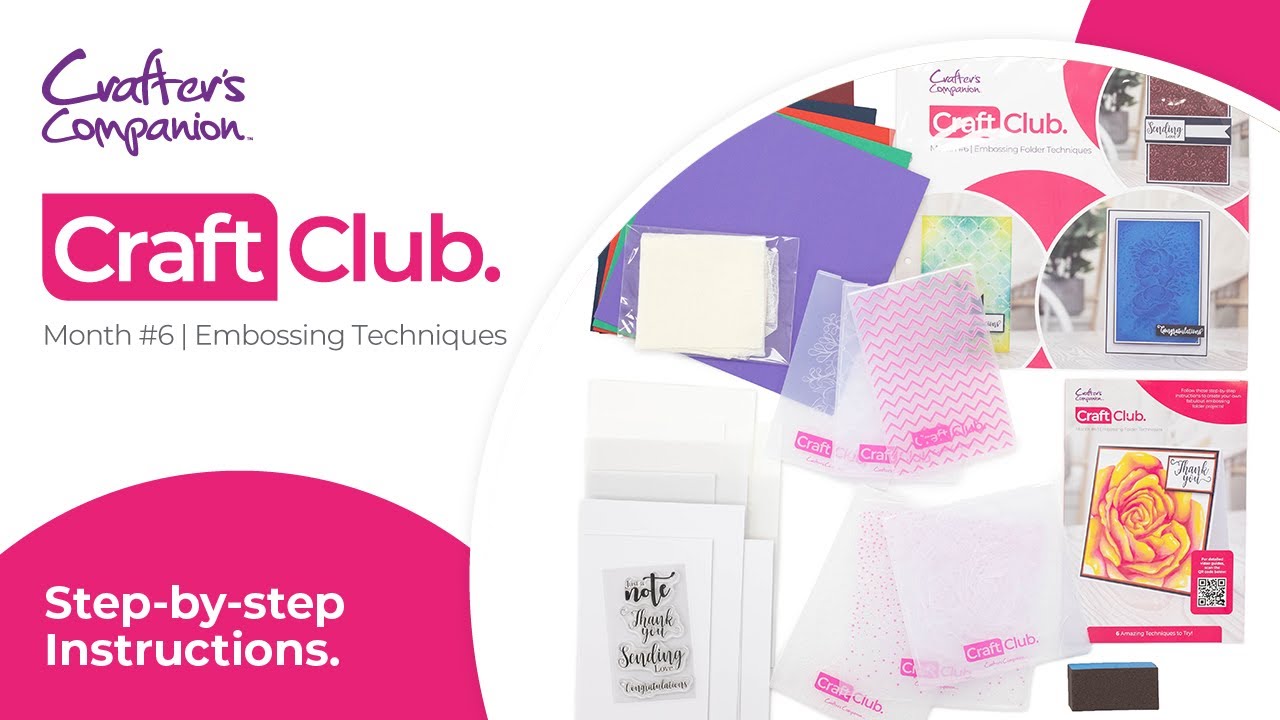 Monthly Craft Club #6: Embossing Techniques