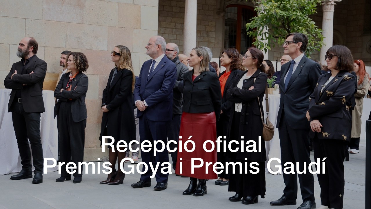 Recepci&oacute; amb motiu dels Premis Goya i dels Premis Gaud&iacute;