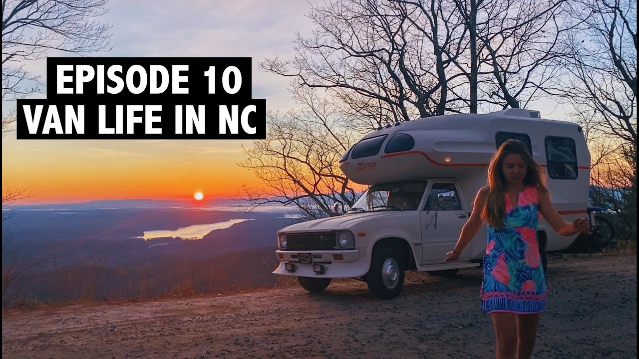 Van Life in North Carolina- Blue Ridge Parkway, NC105, Charlotte, Elkin (EP.10)