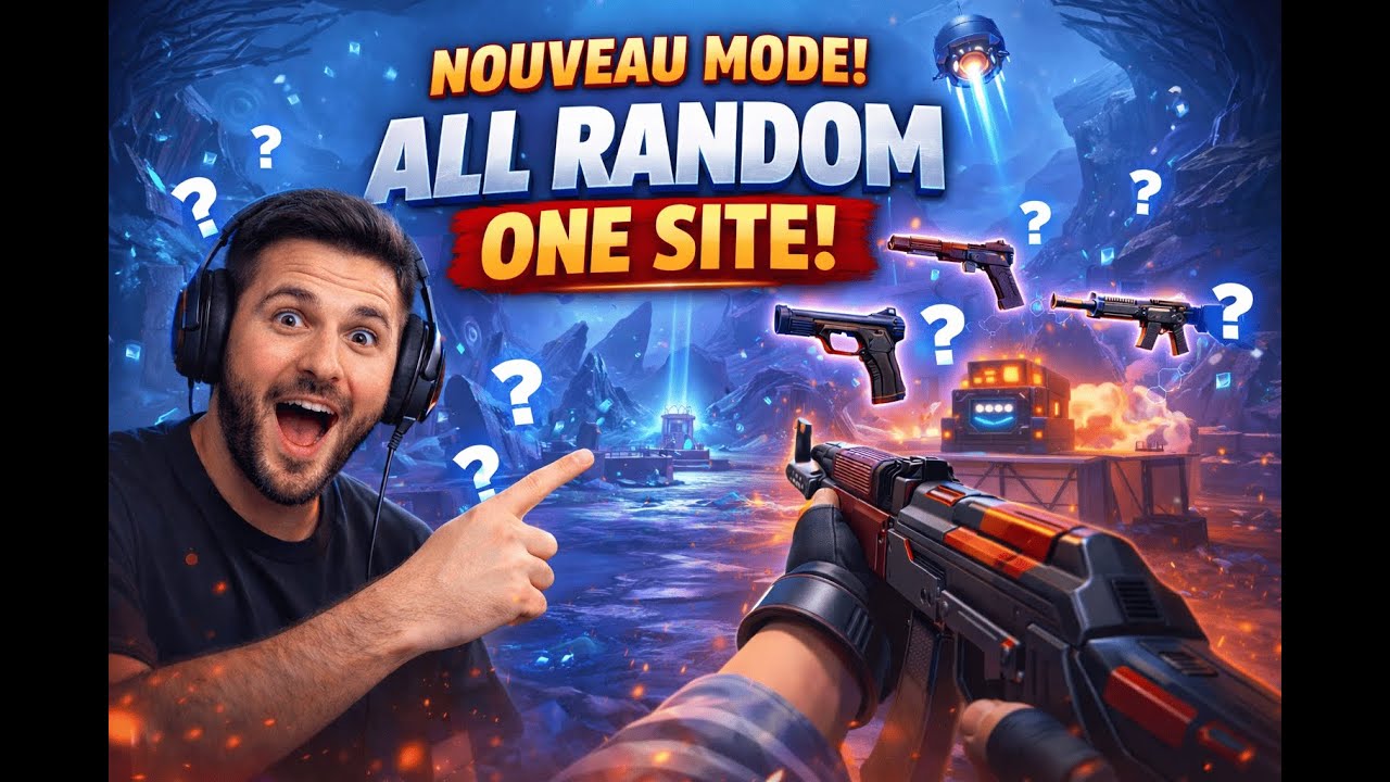 Nouveau mode valorant All random one site