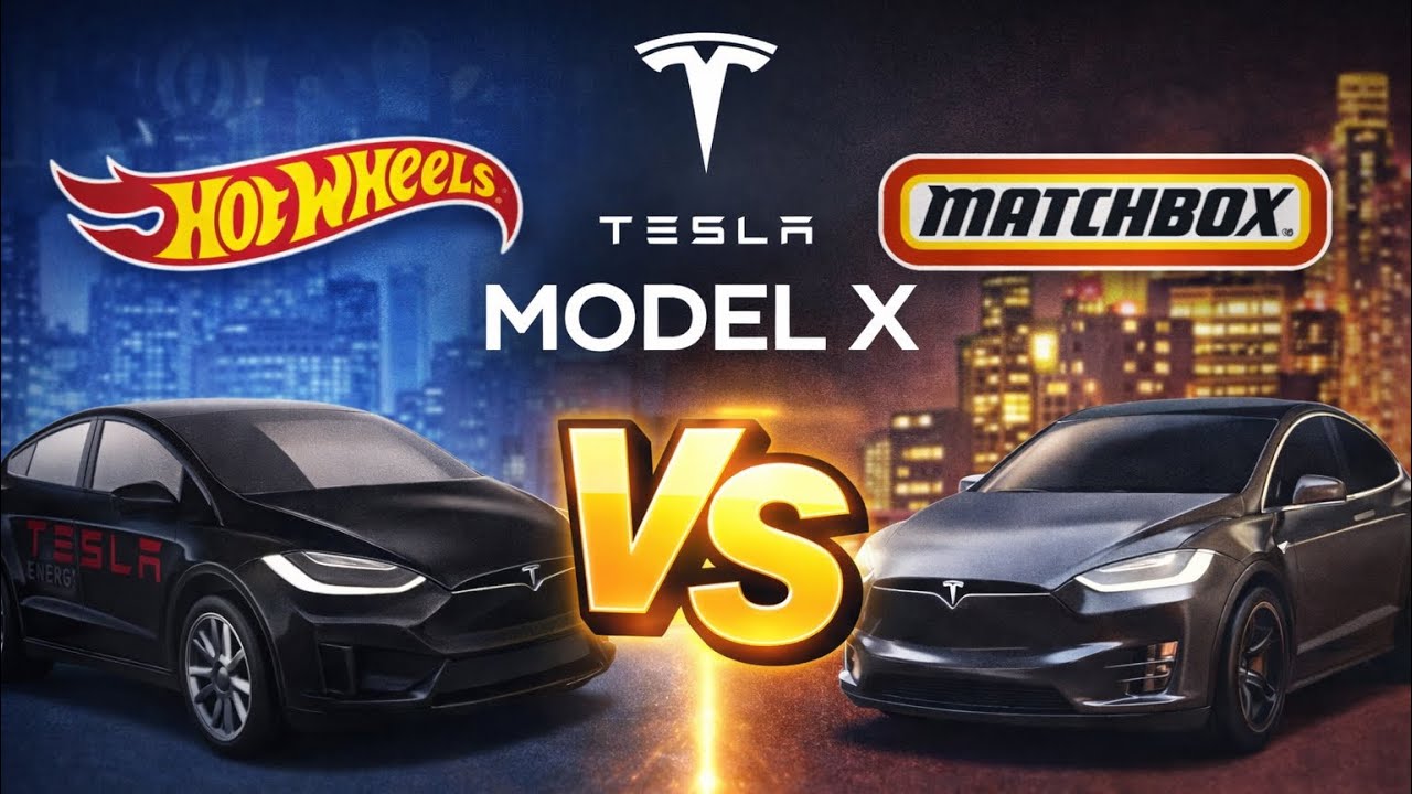 MATCHBOX VS HOT WHEELS TESLA MODEL X WELCHER IST BESSER? 