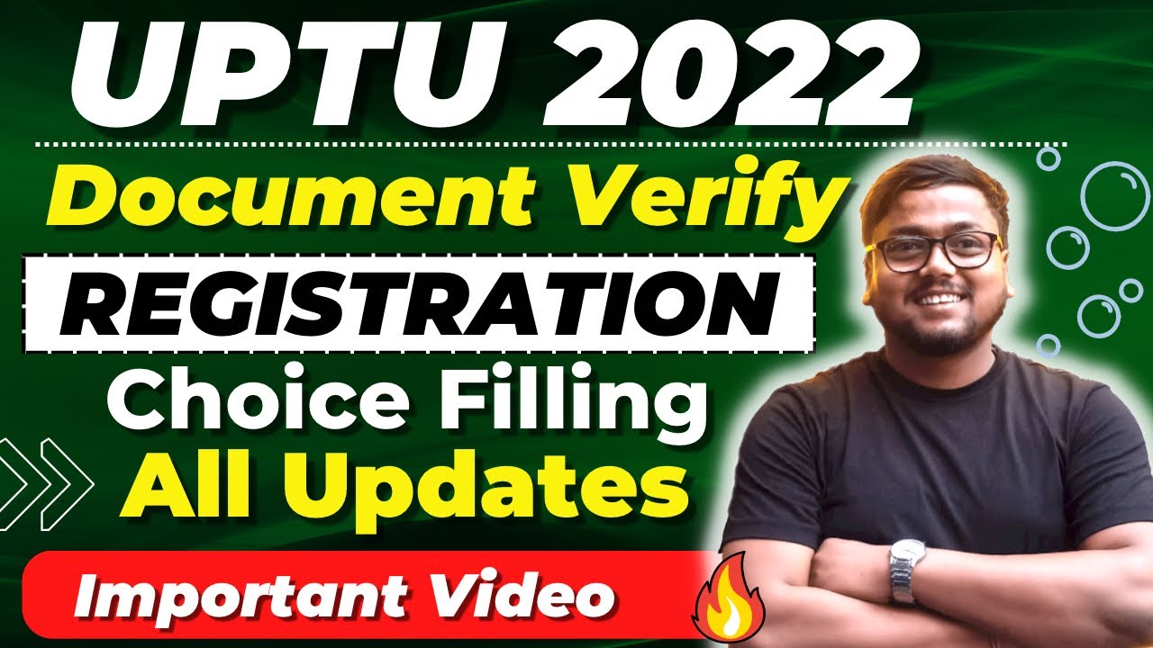 UPTU IMPORTANT UPDATE 💯 For Counselling 2022 | Document Verification | UPTU Counselling 2022