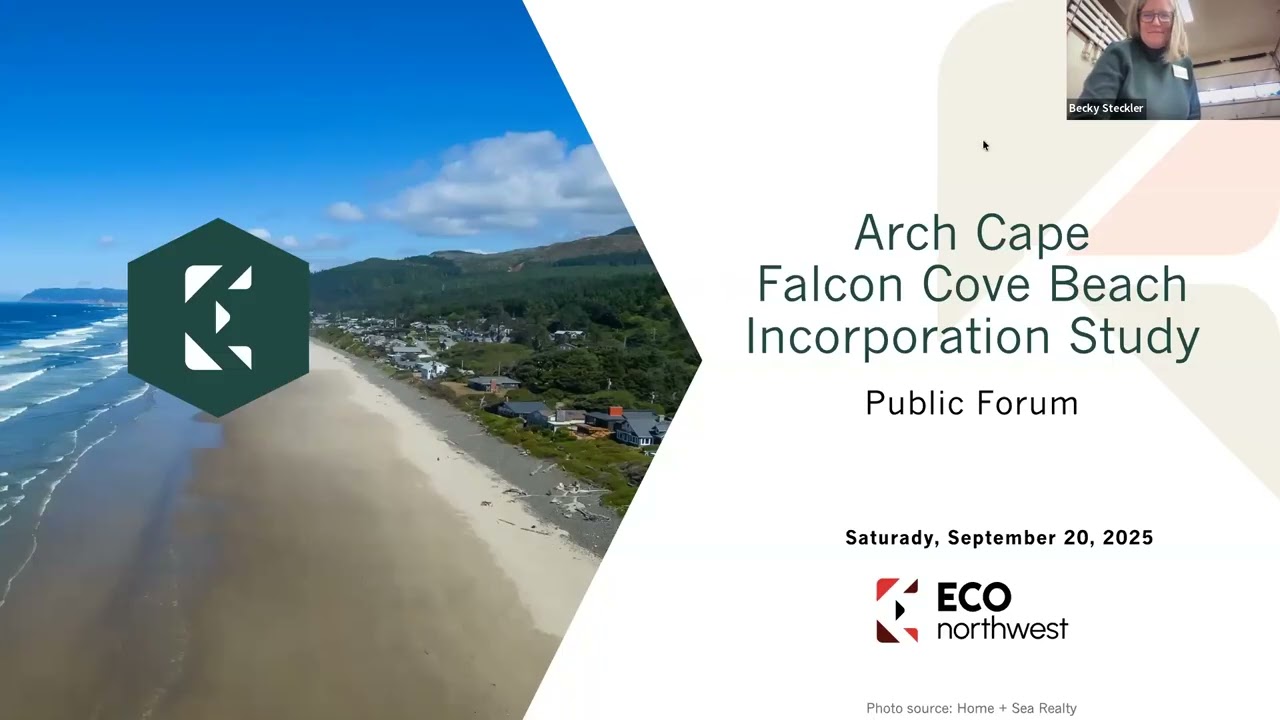 Arch Cape Public Forum 09-20-2025
