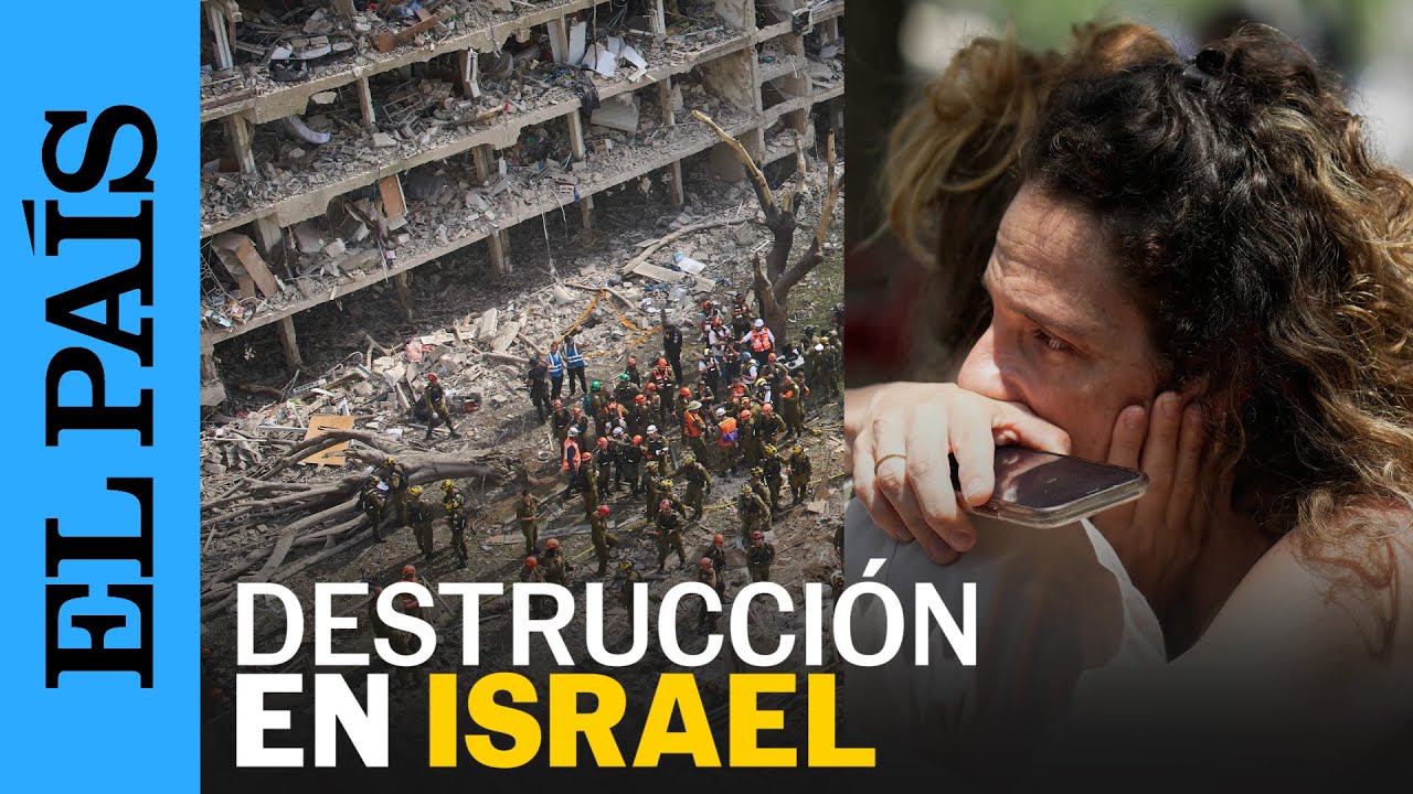 Así se ve ISRAEL tras los ataques de IRÁN: destrucción urbana y respaldo a NETANYAHU | EL PAÍS