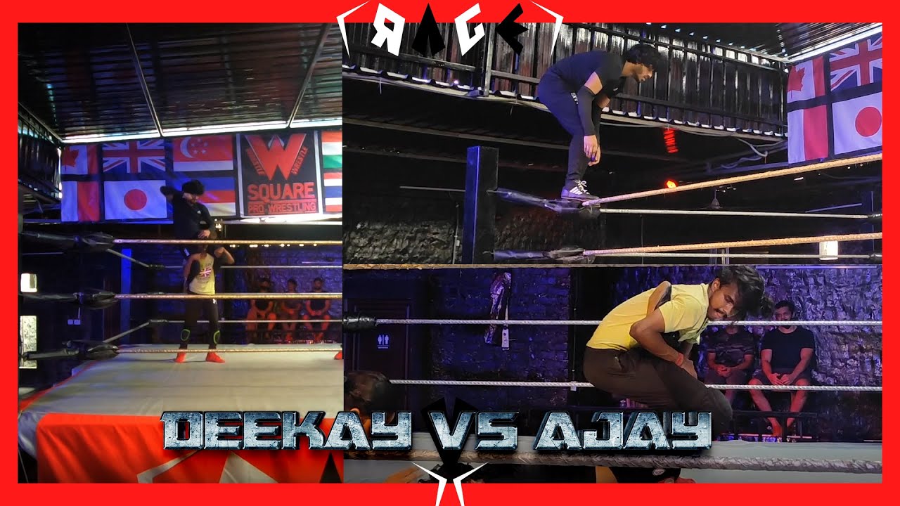 King DK vs Ajay  Pro Wrestling Action of Wrestling India Pro Kushti Fight- #Rage1