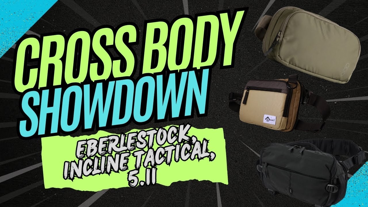 CCW Crossbody Bag Showdown | Eberlestock Fade Flex vs Incline Tactical vs 5.11 LVC8
