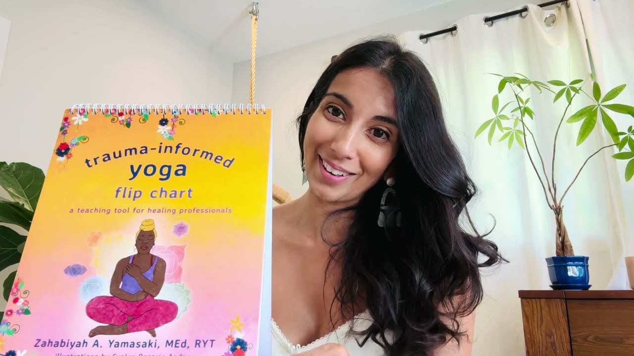 Zabie Yamasaki on using The Trauma-Informed Yoga Flip Chart in therapy sessions