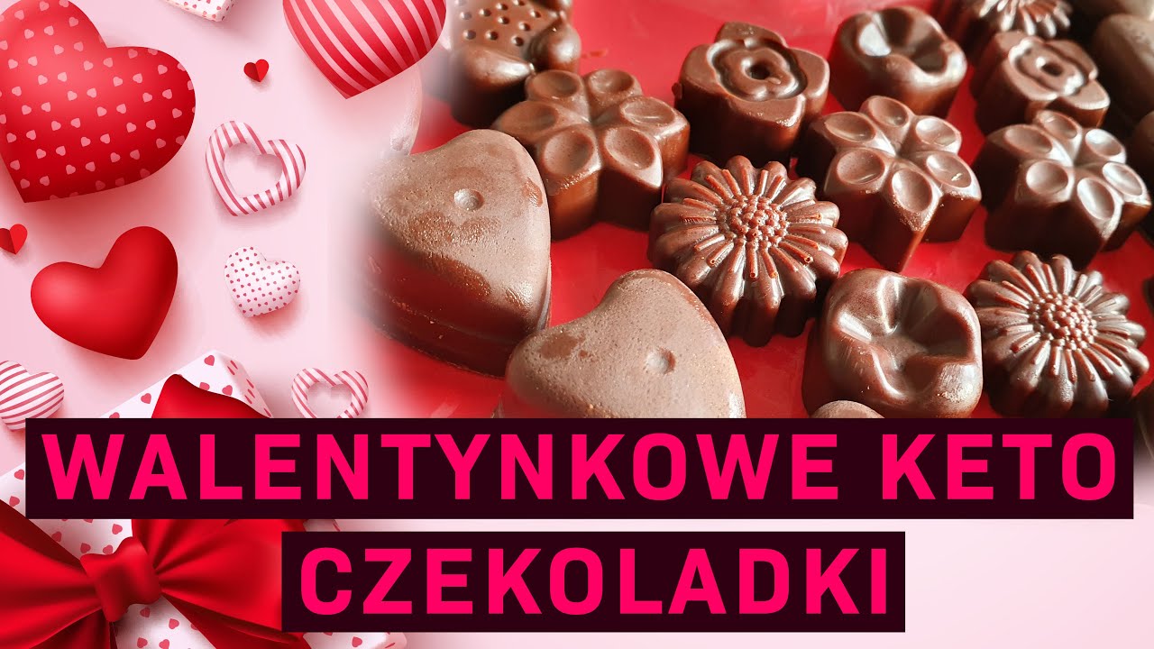 Walentynkowe keto czekoladki. Tylko 3 składniki.