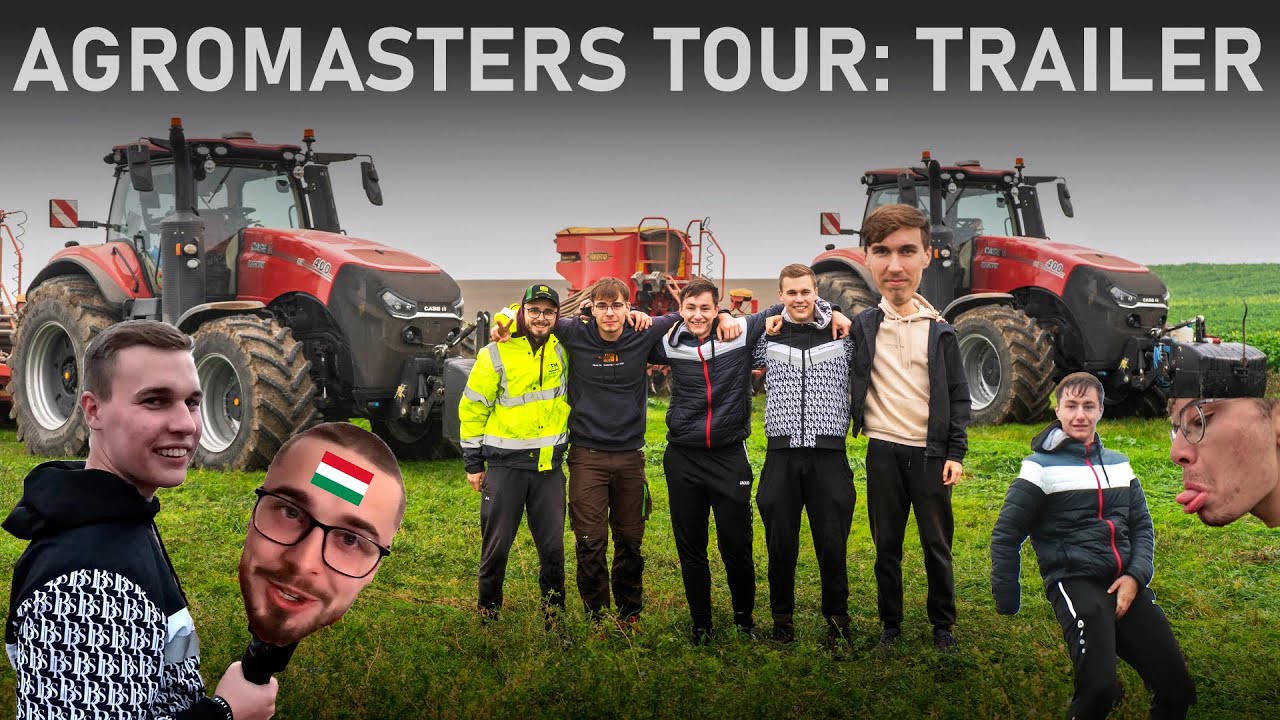 😎 AGROMASTERS TOUR: TRAILER aneb to nejvíc, co dnes uvidíte 😂😂