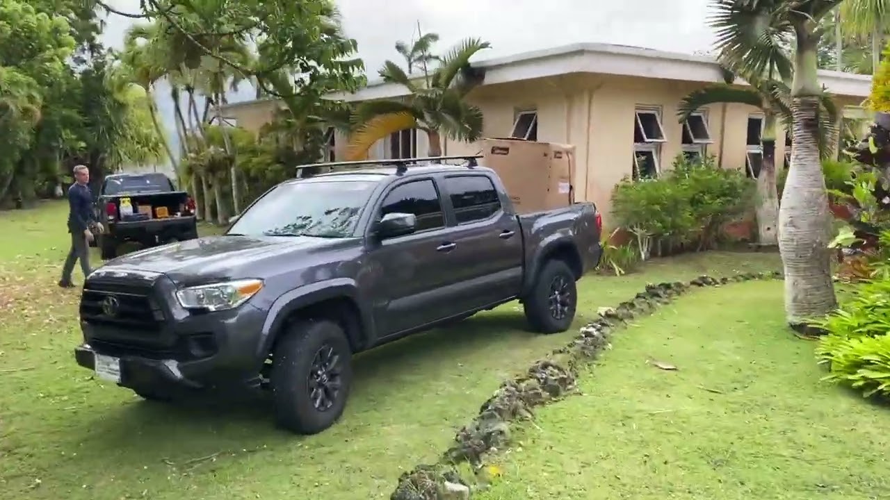 Installation central A/C Midea 5 ton (60,000 btu) in Guam (USA)
