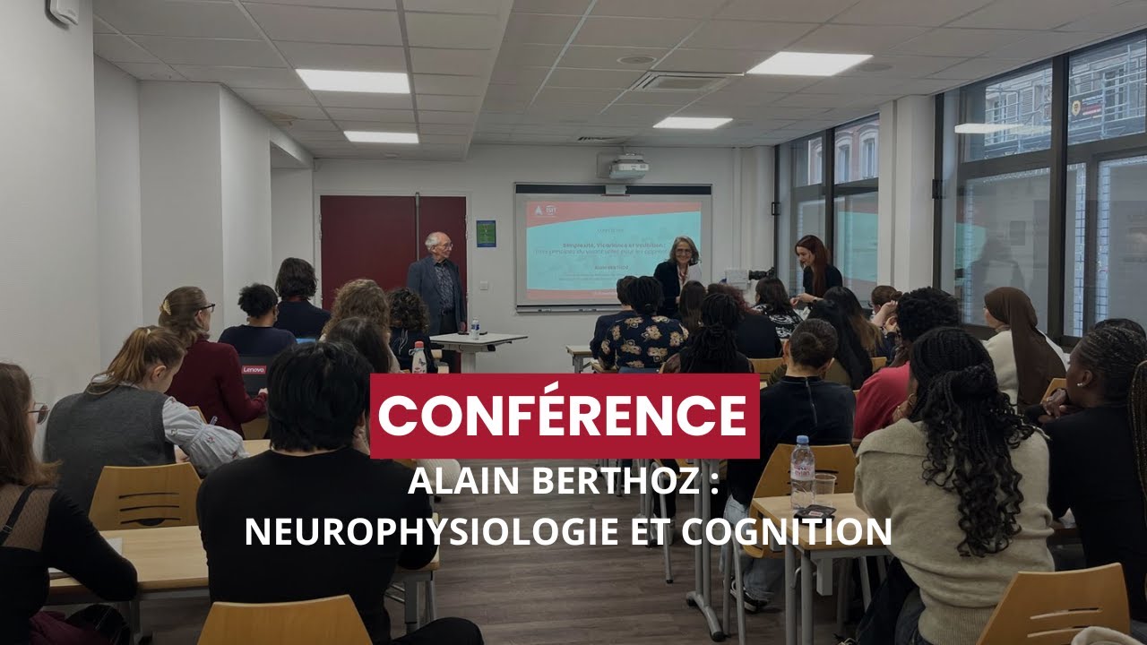 Conférence d'Alain Berthoz à l'ISIT
