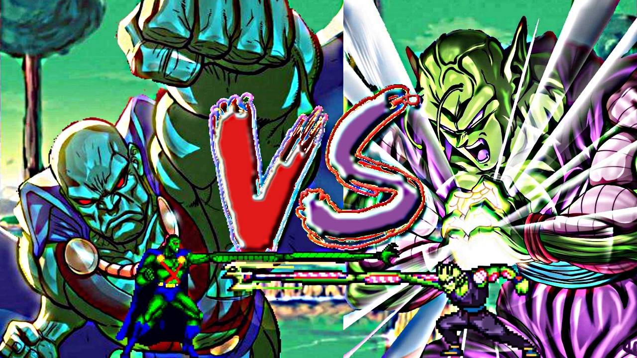 Piccolo Vs Martian Manhunter (Dragon Ball Super vs DC Comics) Mugen