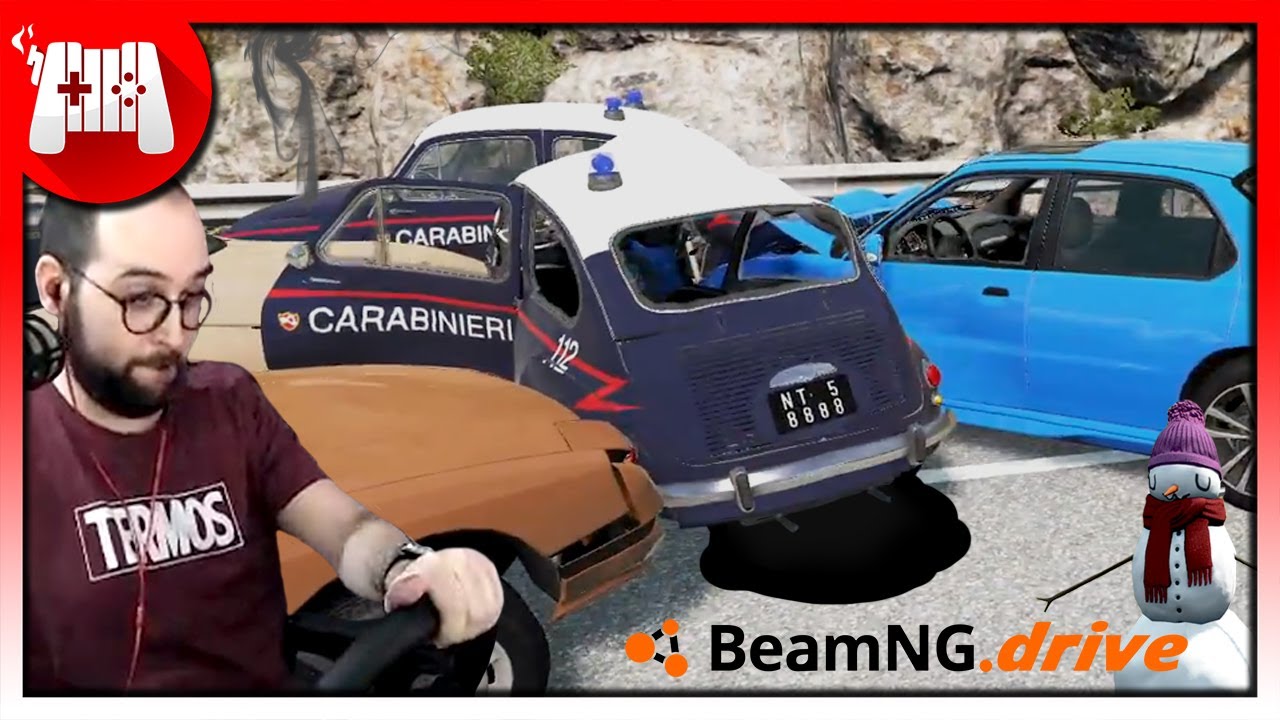 Incidenti a Portino e dintorni - BeamNG.drive