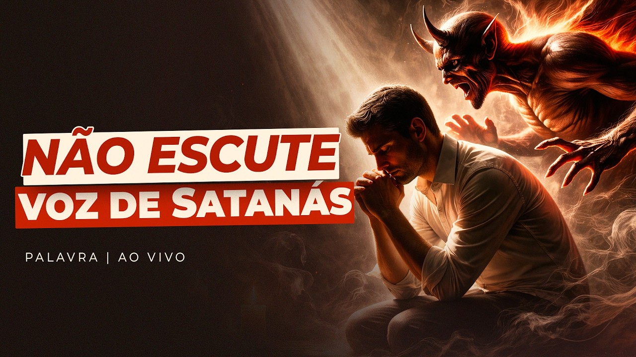 NÃO ESCUTE A VOZ DE SATANÁS - Palavra Ao Vivo - Pastora Tânia Tereza