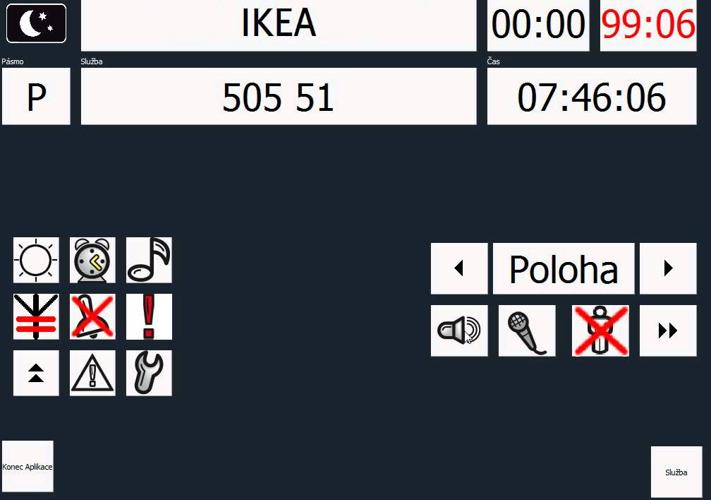 PMT 2.0 - Linka 505 Hlásič