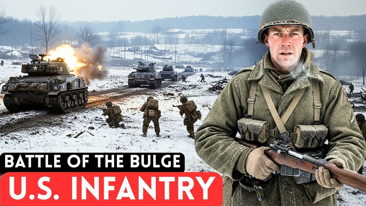Fall Asleep To | History of U.S. Infantry in the Battle of the Bulge | WW2 Relaxing War Documentary