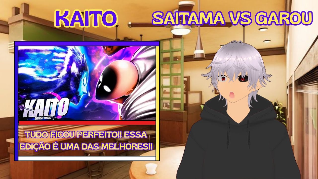 REACT | Cosmicamente Ilimitado - Saitama x Garou Cósmico (One Punch Man) | @KaitoOFC