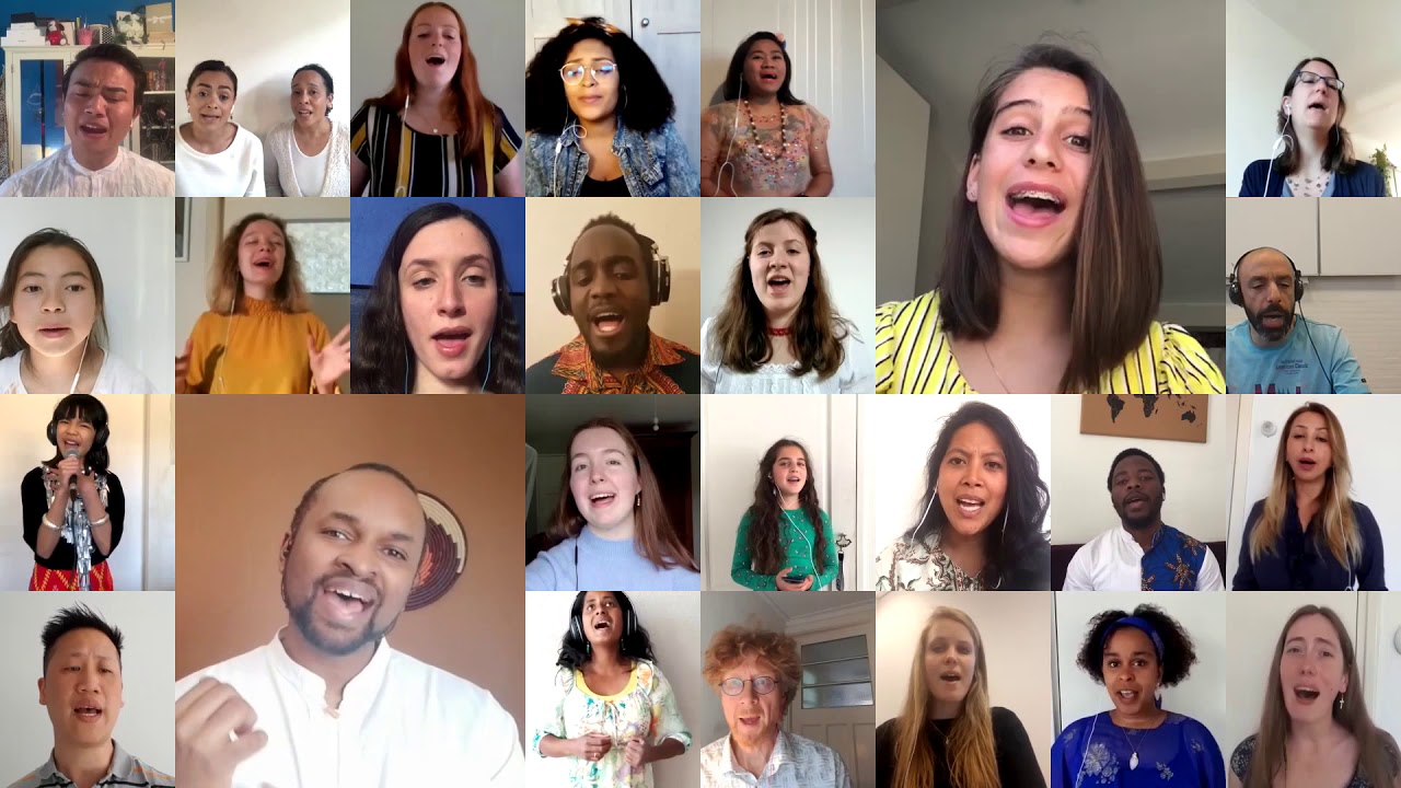 Dutch Multicultural Virtual Choir - Jezus, hoop van de volken