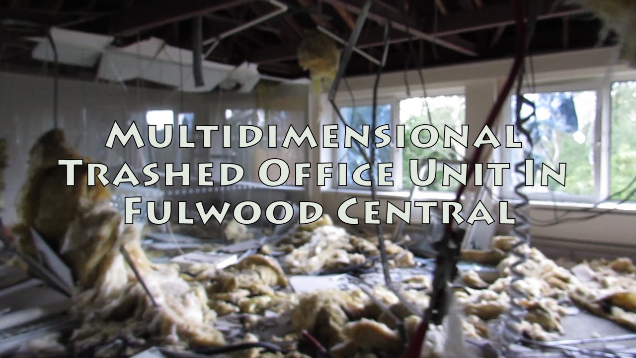 Multidimensional Trashed Office Unit In Fulwood Central